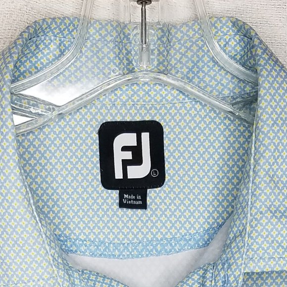 Footjoy Mens Polyester Stretch Polo Golf Shirt - Picture 4 of 4